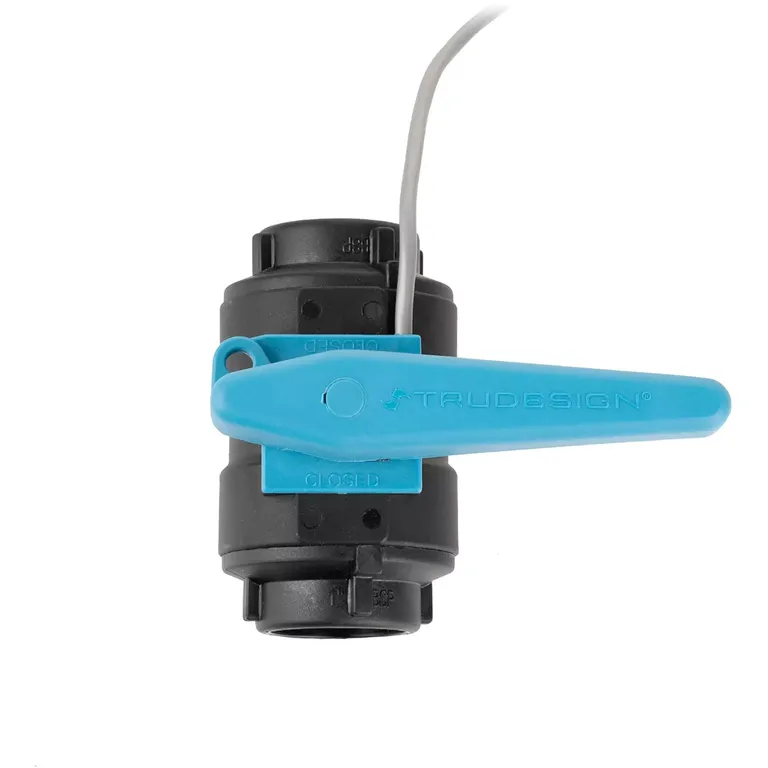 Trudesign kuleventil BSP 3/4" (19mm) med overvåking.