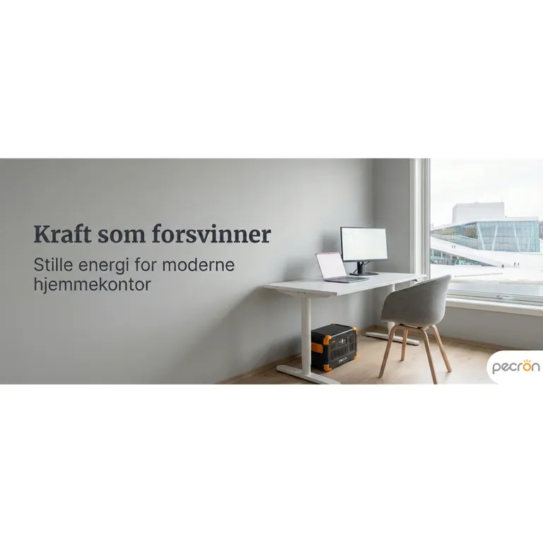 Pecron E1000LFP Strømstasjon med varme 1024Wh 1800W