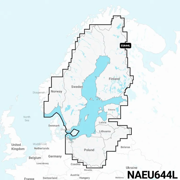 NAVIONICS+ Oppdatering på SD/micro SD brikke