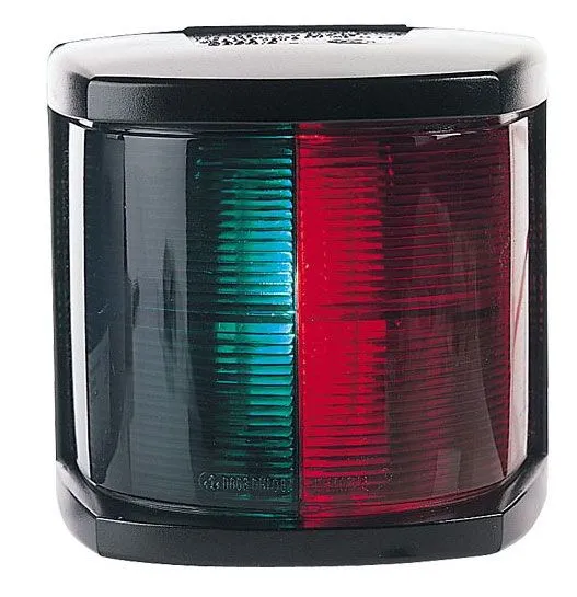 Hella modell 2984 bicolor-lanterne med sort hus