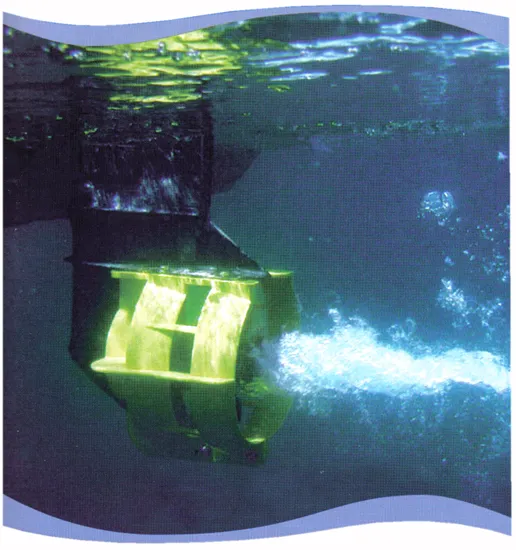 Propellbeskytter 11" oransje - 25-35 HK