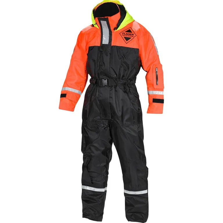 Fladen 848R flytedress (orange/svart)