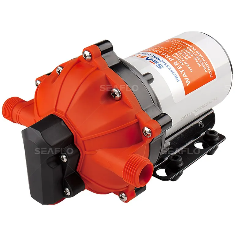 Seaflo Trykkvannspumpe 12V 60psi 18,9l