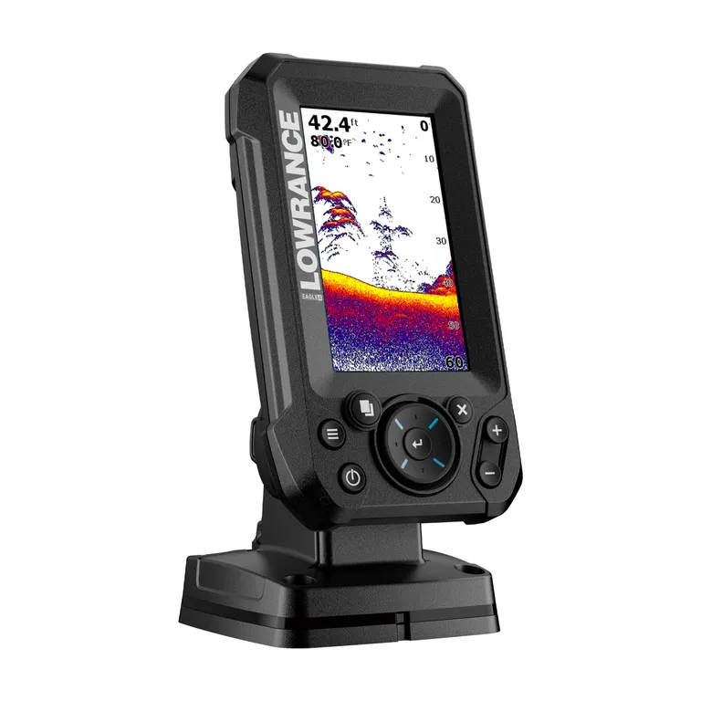 Lowrance Eagle 4" ekkolodd m/hekksvinger