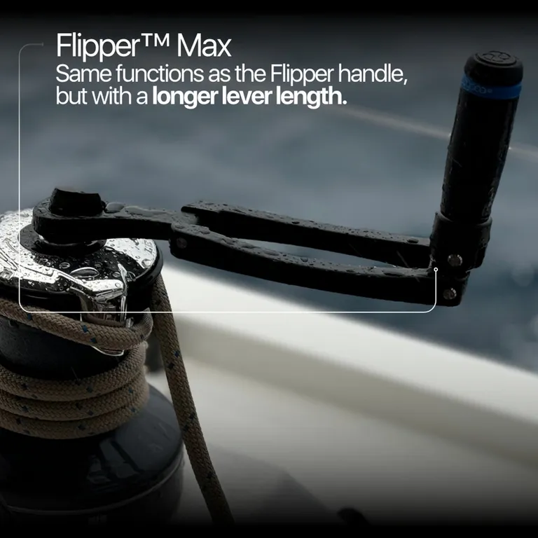 EasySea Flipper Max 10" sammenleggbart vinsjehåndtak