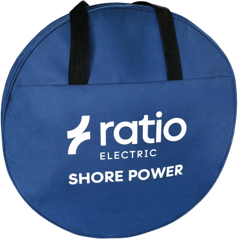 Ratio Bag for Landstrømkabel Blå Rund
