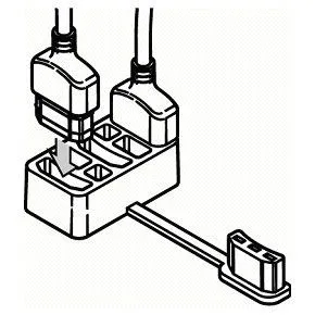 Raymarine SeaTalk1 3-veis koblingsblokk