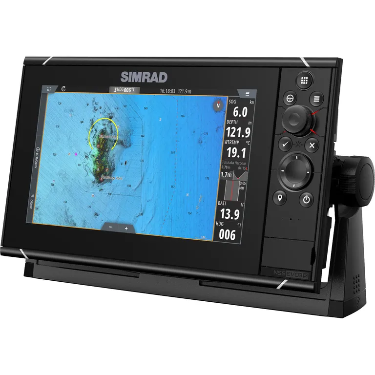 Simrad NSS9 evo3S kartplotter med ekkolodd