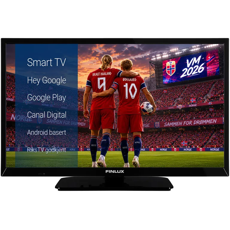 Finlux 24-FMAG-9060 24" LED smart-TV med Android 12V