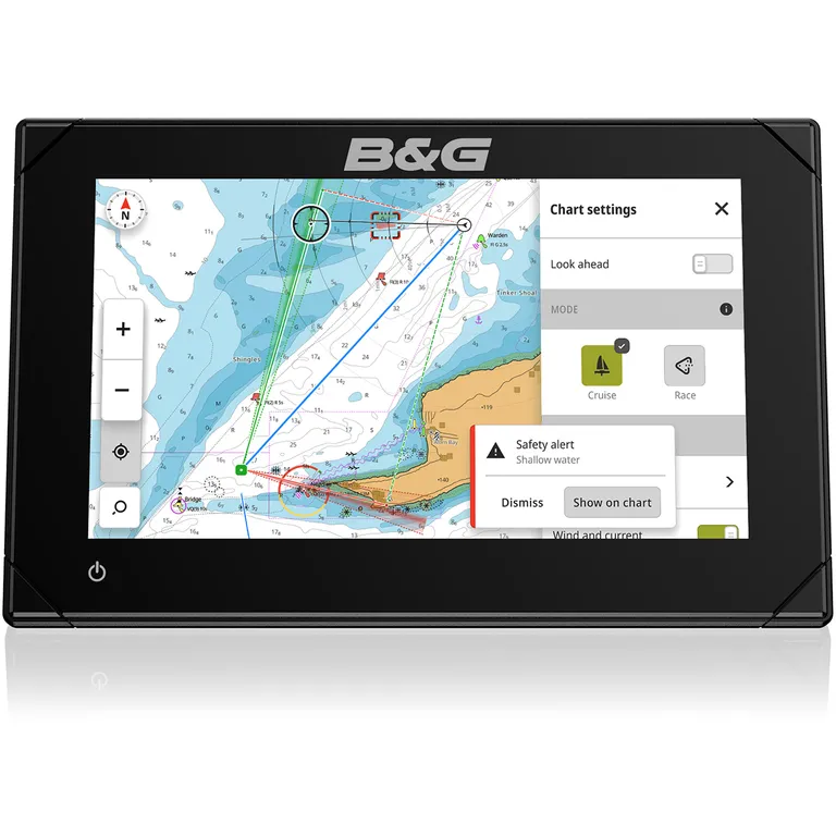 B&G Zeus S 7" kartplotter  m/seilfunksjoner og ekkolodd