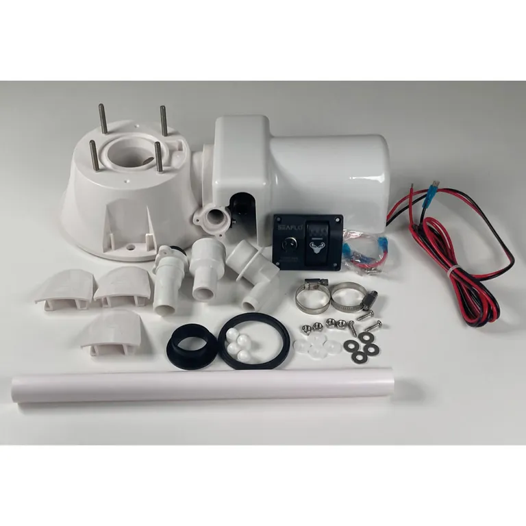Seaflo Ombyggingskit Sokkel Manuell-Elektrisk 24V
