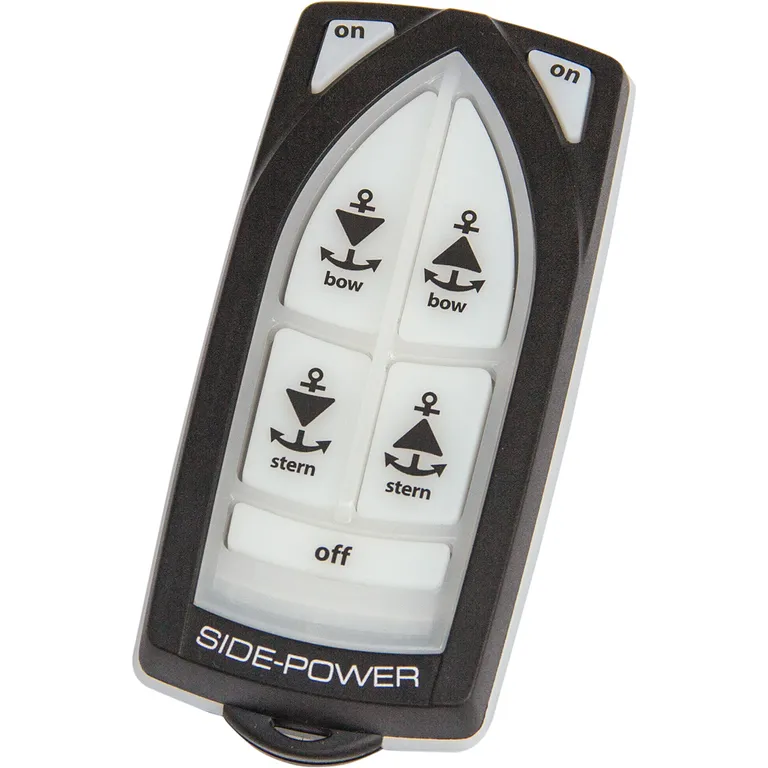 Side-Power RCT-22E fjernkontroll for 2 ankervinsjer(kun fjernkontroll)