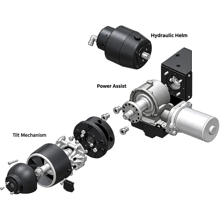 Multisteer Steerlyte Plus servohydraulisk styring opptil 350 hk