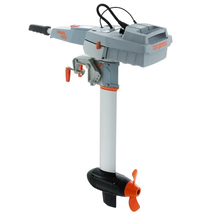 Torqeedo Travel 1103 CL (915 Wh) elektrisk påhengsmotor, lang stamme, innebygd batteri