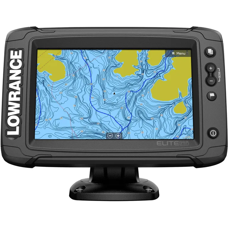 Lowrance Elite-7 Ti2 kartplotter med ekkolodd (inkl. giver)