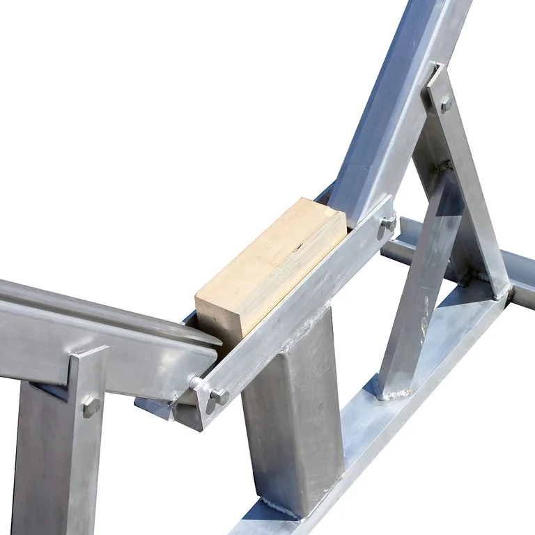 1852 Motorbåtkrybbe i aluminium, 2000 kg ved 2 stk