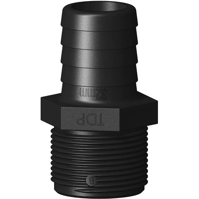 Trudesign Slangetilkobling hann 1 1/4" (32 mm)