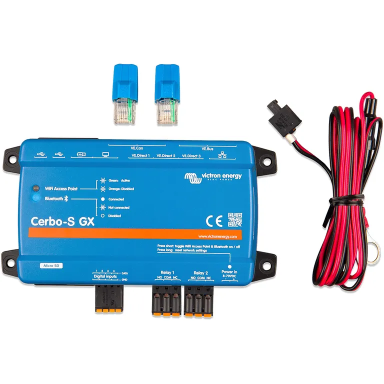 Victron Cerbo-S GX Multibox systemovervåkning