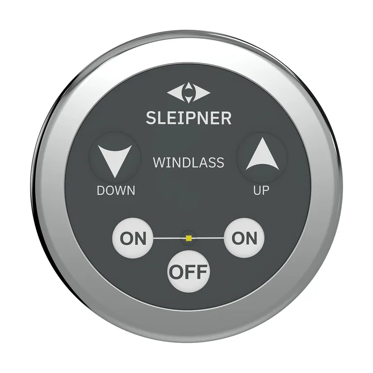Kontrollpanel ankervinsj Touch rundt 12/24V Side-Power