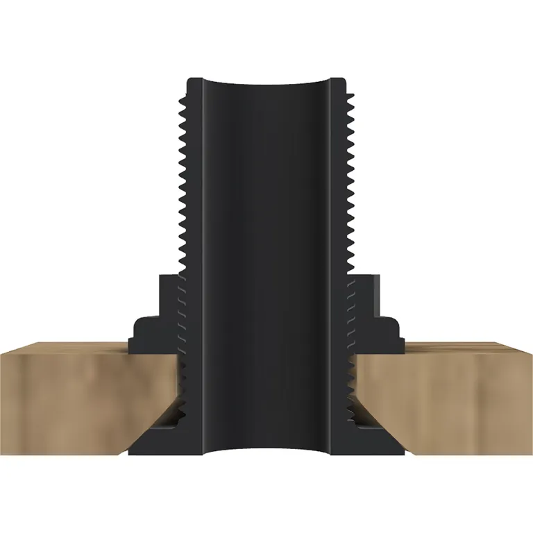 Trudesign 3/4" (19 mm) nedsenket skroggjennomføring i kompositt