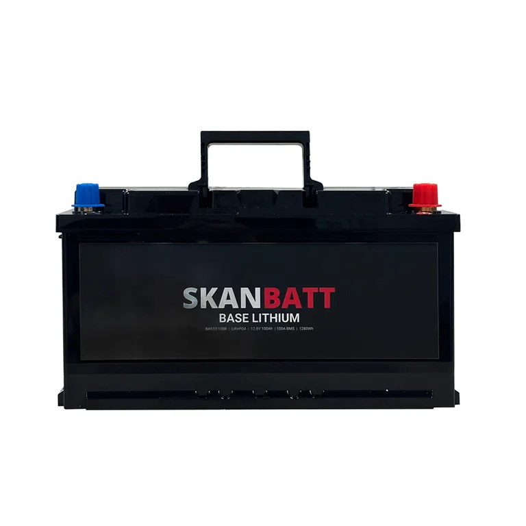 Skanbatt Base Lithium 12V 100Ah 100A BMS Bobil