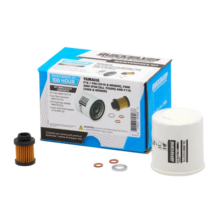 Quicksilver Yamaha 100 timer servicekit F75/F90/F115, VF90