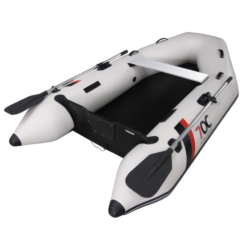 7OC Gummibåt 280cm Aludeck Classic Off-White