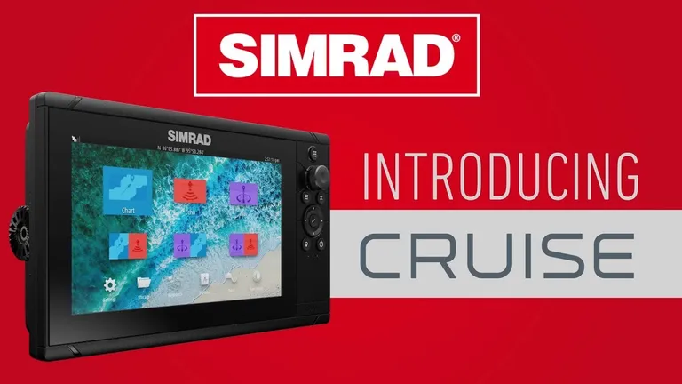 Simrad Cruise 7" kartplotter med ekkolodd inkl. giver