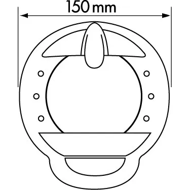 Plastimo kompass Contest 101 sort med LED