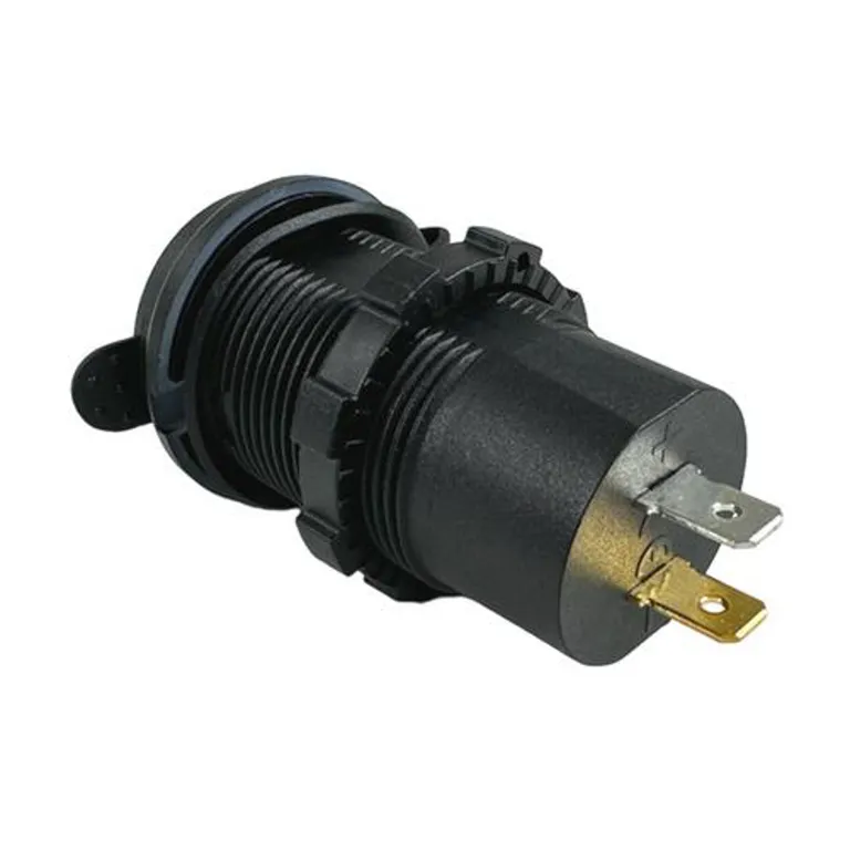 Pro Supply USB-uttak 2xUSB-C, sort, 8-32V 60W