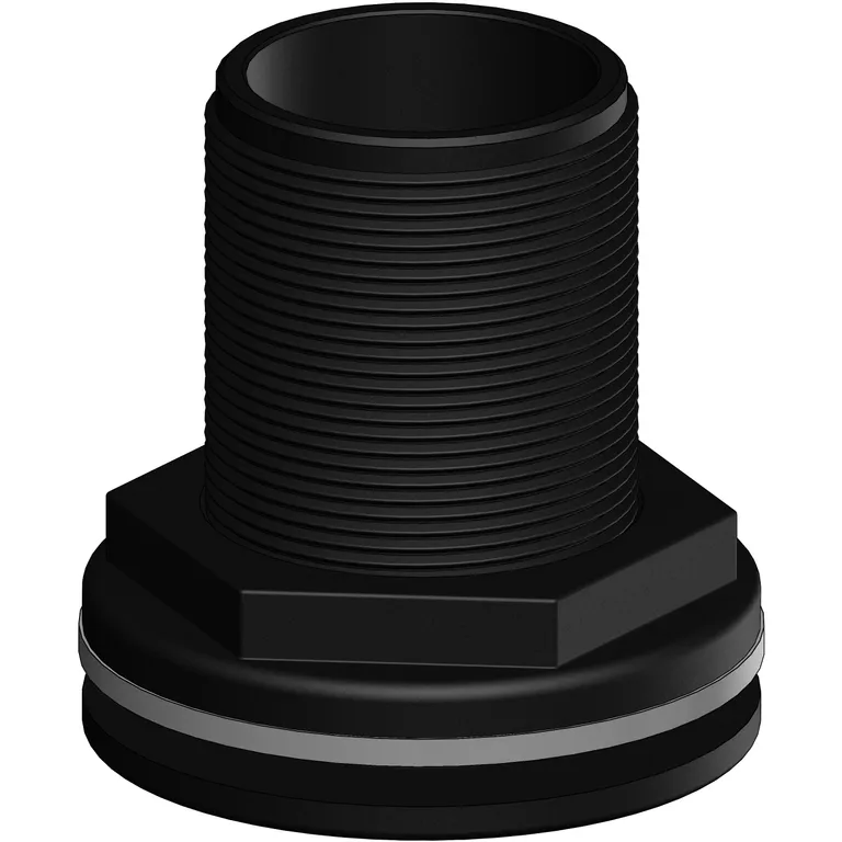 Trudesign 2" (50 mm) utenpåliggende skroggjennomføring i kompositt