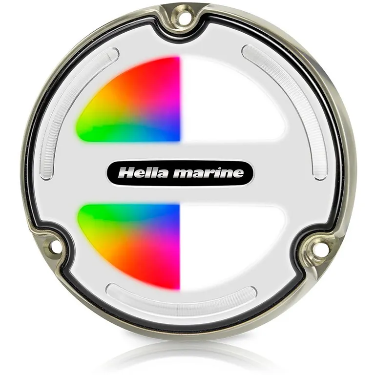 Hella Marine Apelo A3 RGBW undervannslys, bronse, 70W