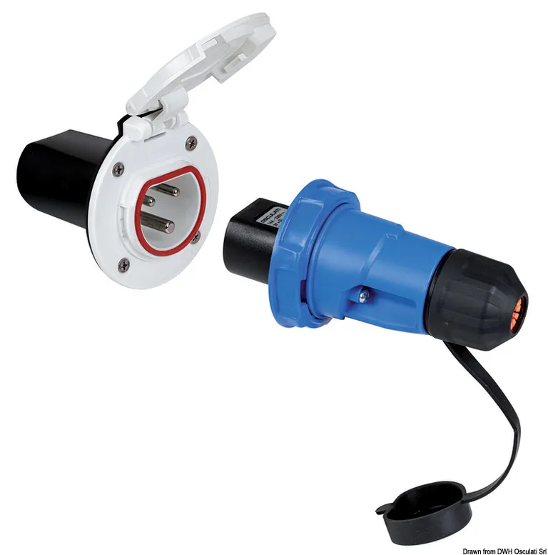 Osculati Landstrømskontakt Cruiser 16A 230V