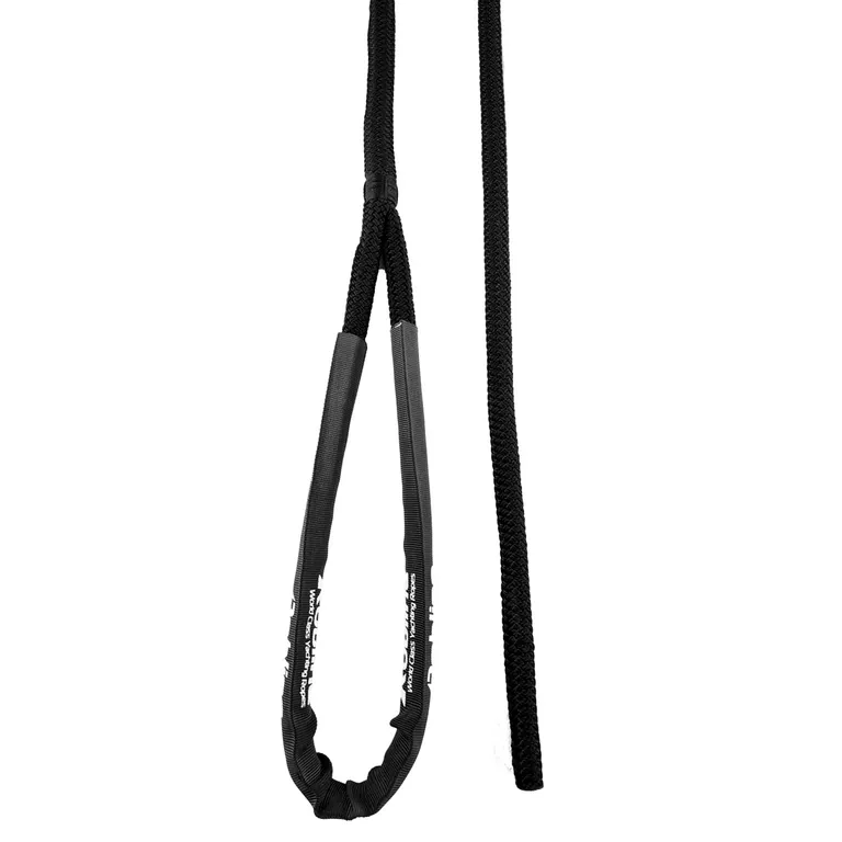 Robline flettet fortøyningsline øye m/slitehylster - Svart - 16 mm /10 meter