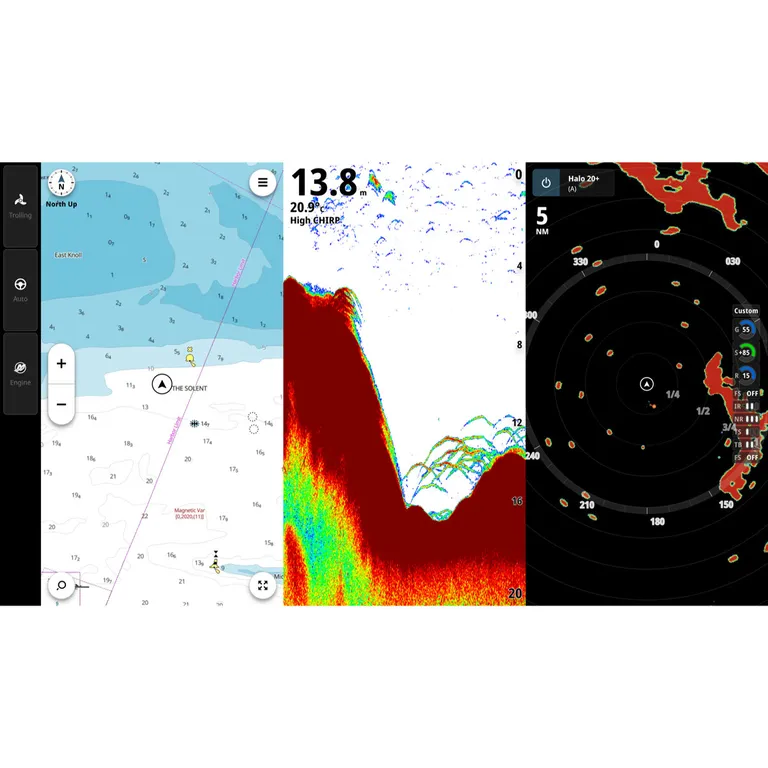 Simrad NSS 4 10" kartplotter med ekkolodd