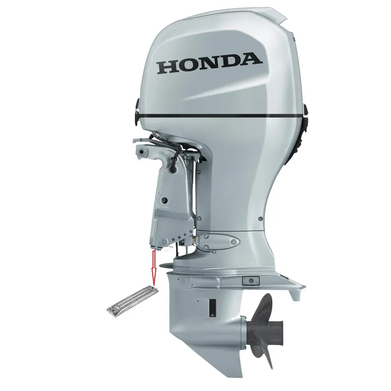 Honda Anode til motorbrakett BF75-250hk