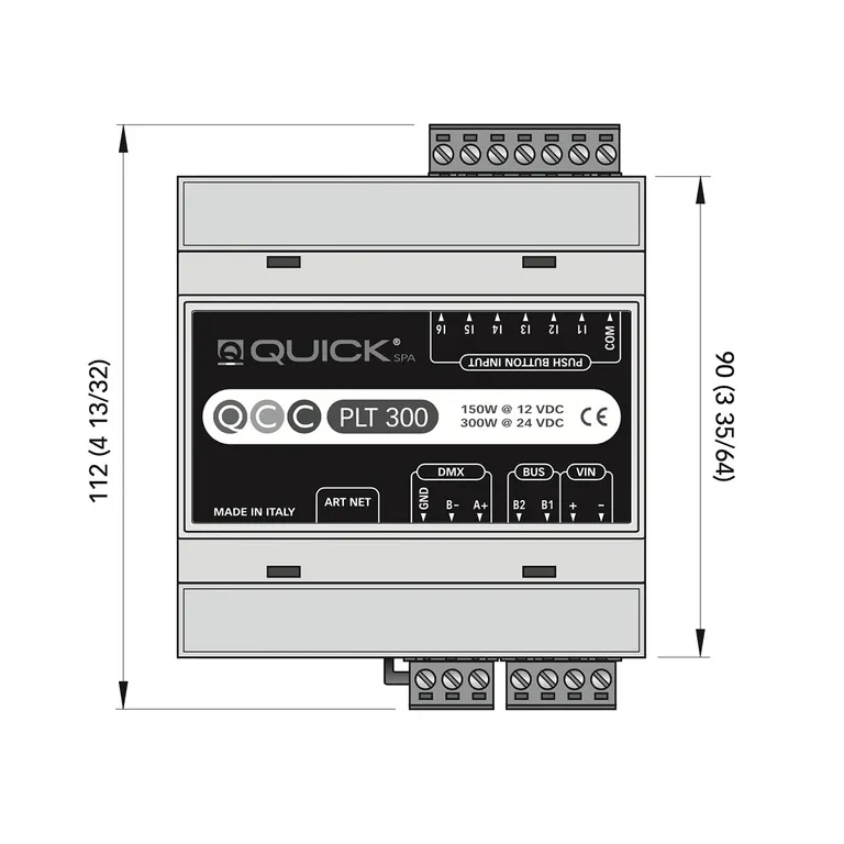 Quick QCC-PLT300 strømforsyning for LED-drivere