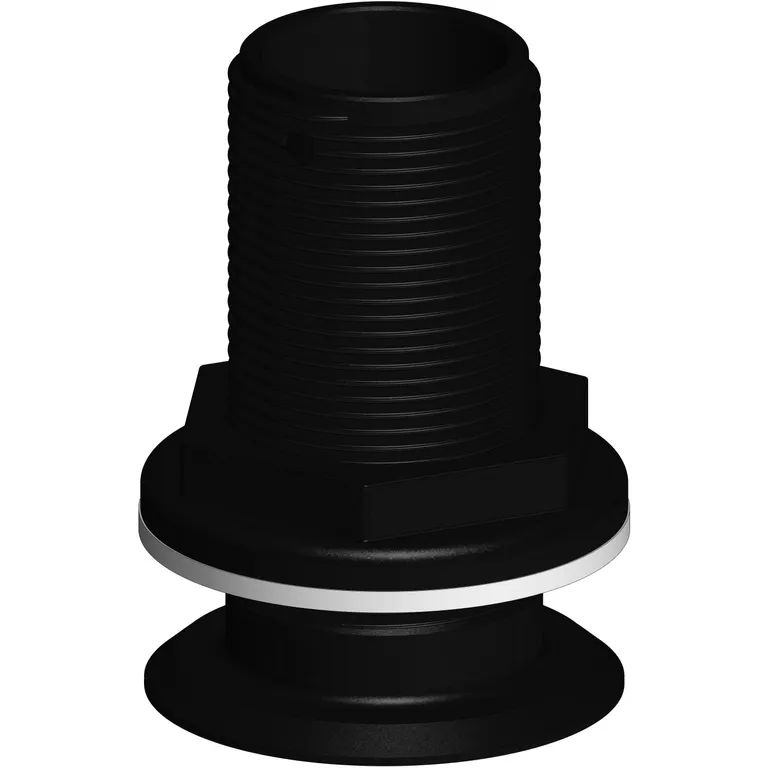 Trudesign 1 1/4" (32 mm) nedsenket skroggjennomføring i kompositt