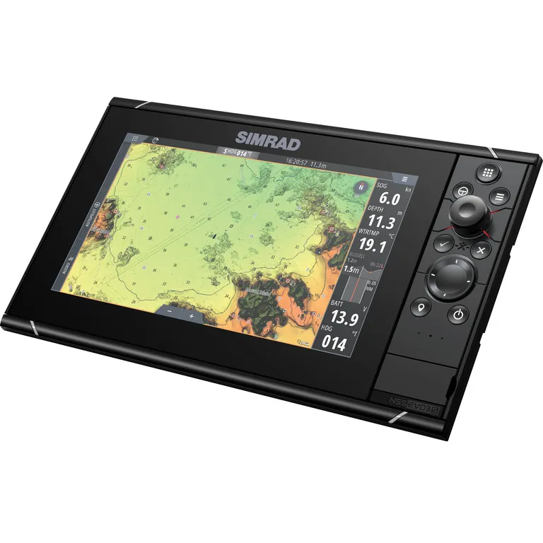 Simrad NSS9 evo3S kartplotter med ekkolodd