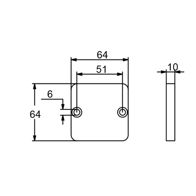 MGDUFF Mercruiser plateanode sink, TR/TRS drev