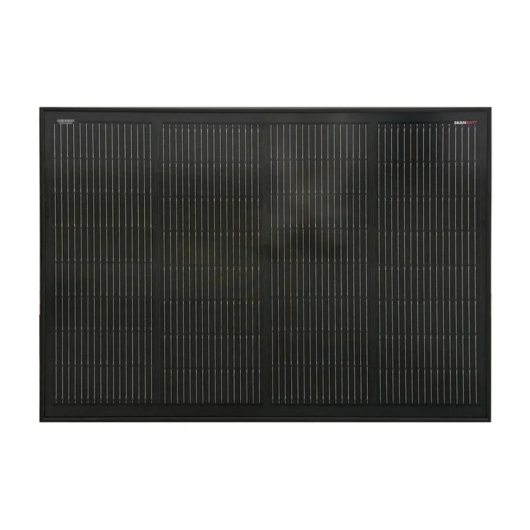 Skanbatt Solcellepanel 80W - TOPCon - All Black