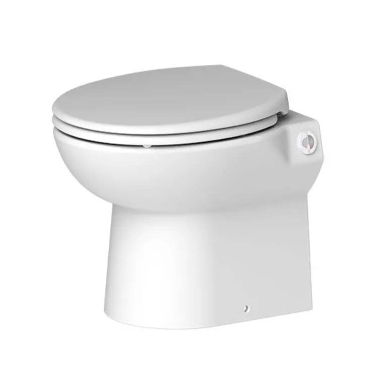 Sanimarin SN32C elektrisk båttoalett, 12V med manuelt kontrollpanel