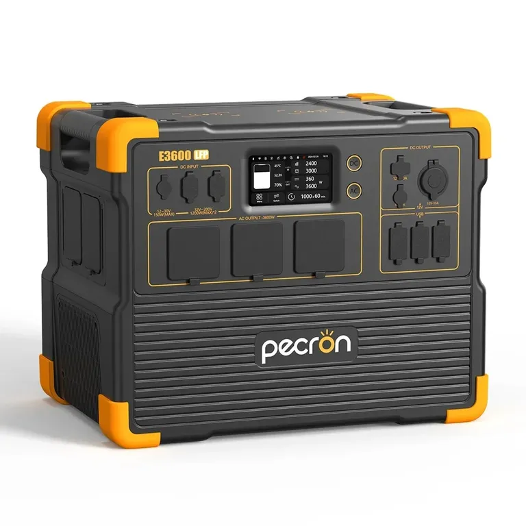 Pecron E3600LFP Strømstasjon 3072Wh 3600W
