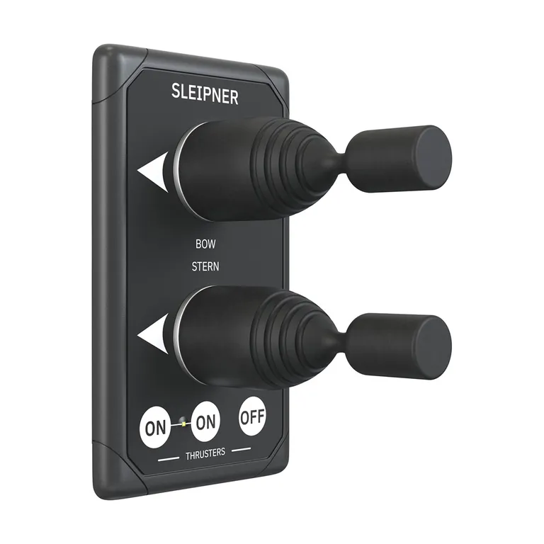 Side-Power 8940S dobbeljoystick for baugpropell/hekkthruster (svart)