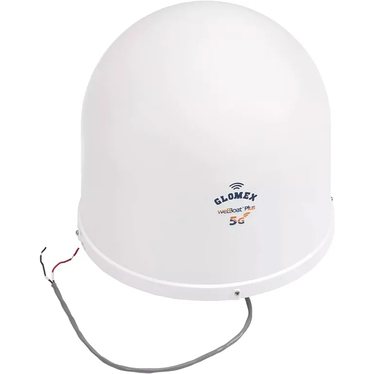 Glomex weBBoat Plus 5G-antenne, hvit