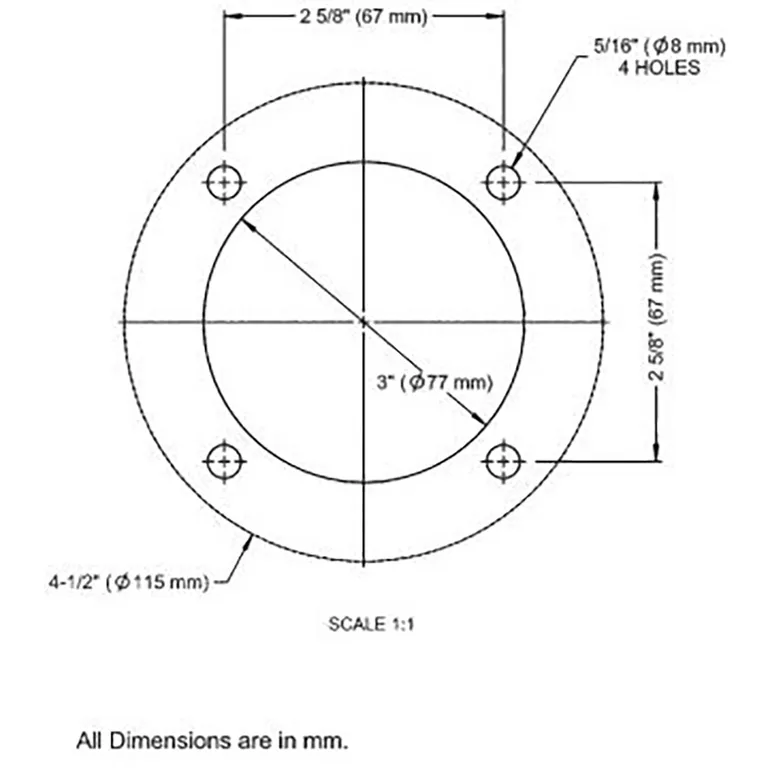 Glydus hydraulisk styring utenbordsmotor inntil 175 HK
