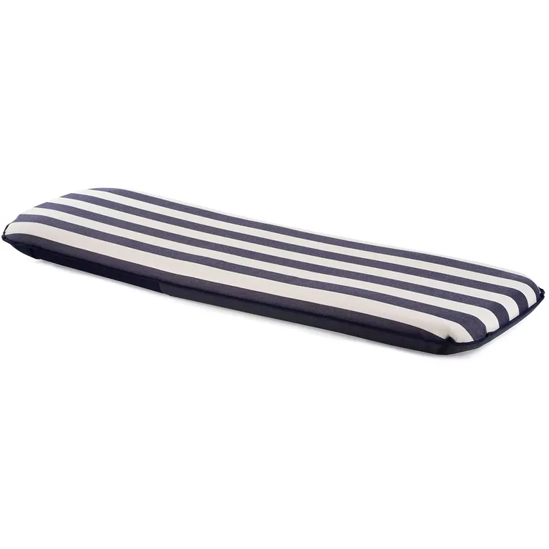 Comfort Seat Classic Large bærbar pute med justerbar rygg (hvit/blå)