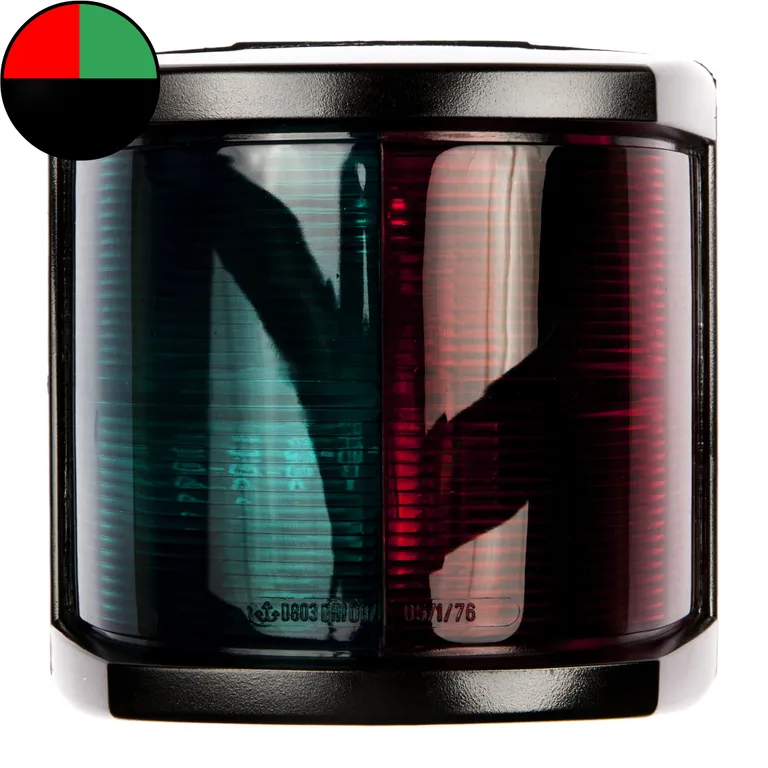 Hella modell 2984 bicolor-lanterne med sort hus