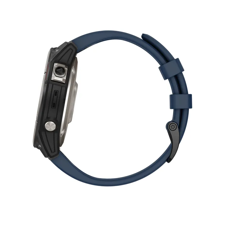 Garmin quatix 7 Pro, 47 mm maritim smartklokke, AMOLED-skjerm, multibånd GPS, silikonrem