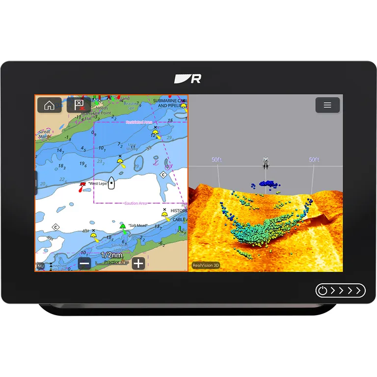 Raymarine Axiom+ 9 RV 9" kartplotter med ekkolodd